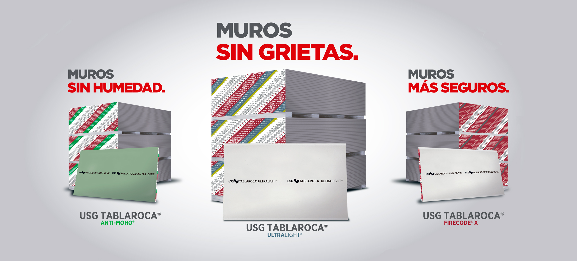 Materiales Dimaco - Muros con productos USG Tablaroca